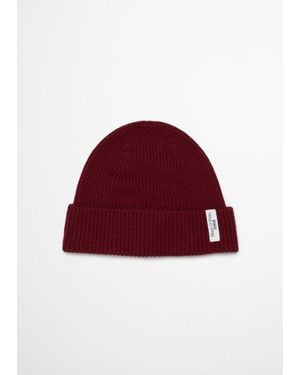 Marc O' Polo Gebreide Muts - Rood