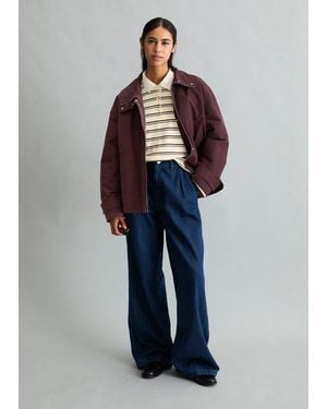 Marc O' Polo Relaxed Outdoorjas - Blauw
