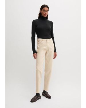 Marc O' Polo Vaqueros Modelo Mala, Ajustados Y Cortos - Negro