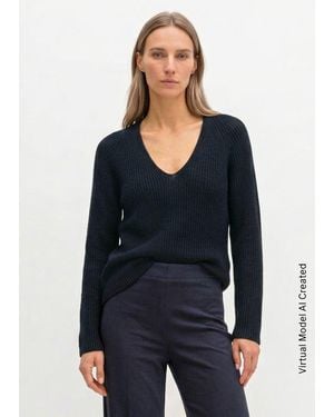 Marc O' Polo Trui Regular - Blauw