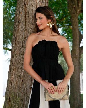 Mariquita Trasquilá Set Rayas Tablas Negro/Blanco - Vert