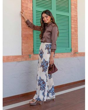 Mariquita Trasquilá Pantalón Océano - Multicolore