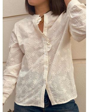 Mariquita Trasquilá Camicia Mao Volantín - Neutro