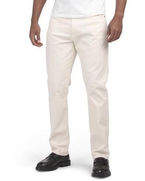 Marshalls 410 Athletic Straight Sateen Pants For - Natural