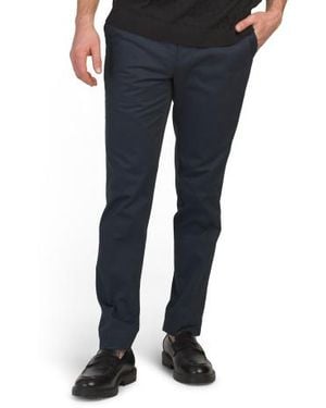 Marshalls Stretch Fit Advantage Chino Pants For - Blue