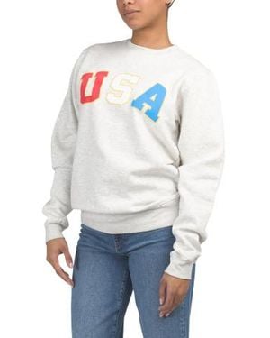 Marshalls Usa Crew Neck Sweatshirt For - White