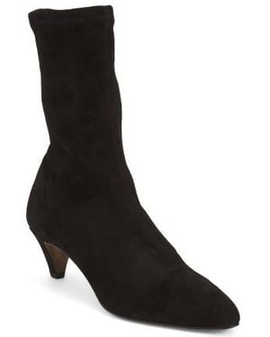 Marshalls Suede Kora Heeled Boots For - Black