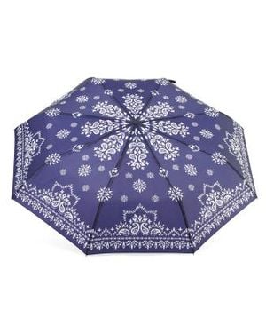 Marshalls Bandana Print Umbrella For - Blue
