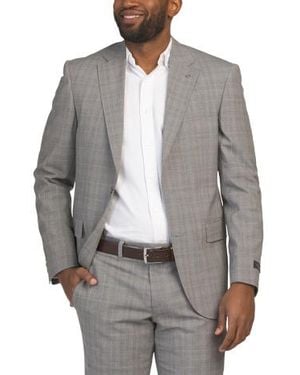 Marshalls Wool Classic Suit Jacket For - Gray