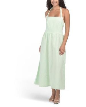 green dress marshalls Right With You Sequin Tie Wrap Mini Dress in Wine main image 1