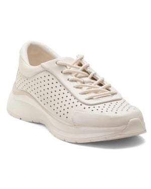 Marshalls Leather Adapt Perforated Casual Sneakers For - White