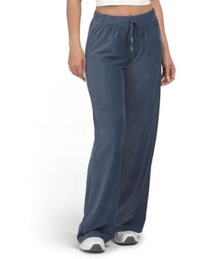Marshalls Craving Corduroy Velour Wide Leg Pants For - Blue
