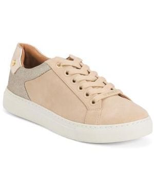 Marshalls Suede Signature Sneaker Sneakers For - Natural