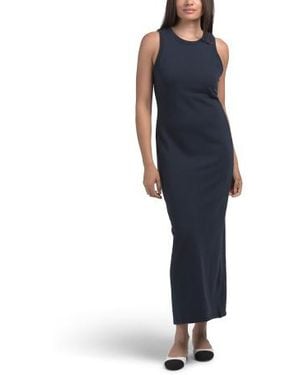 Marshalls Terry Midi Dress For - Blue