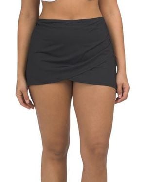 Marshalls Floral Cover-Up Swim Skirt For - Gray