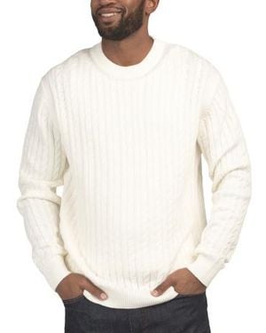 Marshalls Baby Cable Knit Sweater For - White