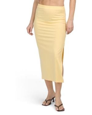 Marshalls Isla Swim Cover-Up Skirt For - Yellow