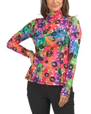 Marshalls Base Layer Turtleneck Top For - Red