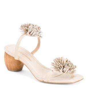 Marshalls Leather Aliza Heels For - Natural