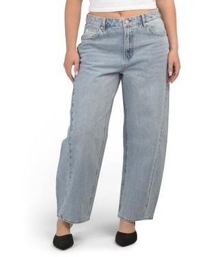 Marshalls Barrel Leg Jeans For - Blue