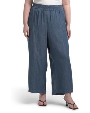 Marshalls Plus Mid Rise Ankle Jeans For - Blue
