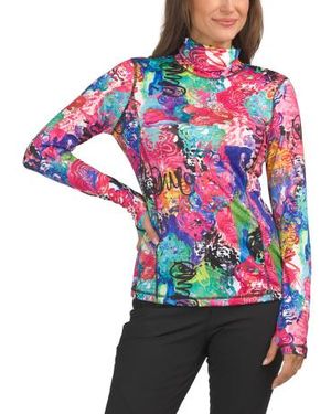 Marshalls Base Layer Turtleneck Top For - Red