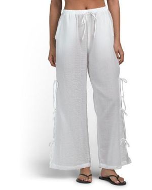 Marshalls Cover-Up Pants With Tie Sides For - Gray
