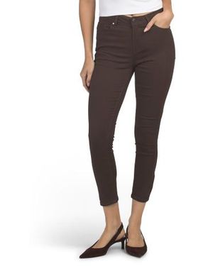 Marshalls High Rise Sateen Skinny Ankle Length Pants For - Gray
