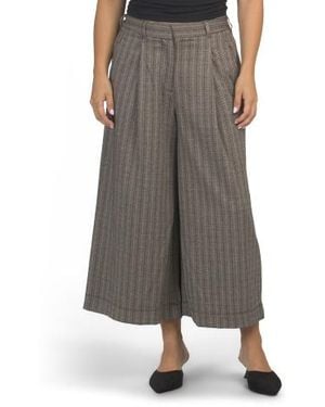 Marshalls Double Knit Culotte Pants For - Brown