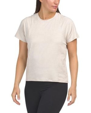 Marshalls Space Dyed Boxy T-Shirt For - White