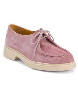 Marshalls Suede Moc Toe Shoes For - Pink