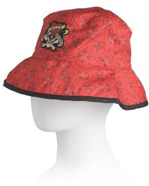 Marshalls Bucket Hat With Embroidered Patch For