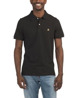 Marshalls Cotton Pique Knit Polo T-Shirt For - Black