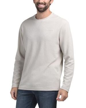 Marshalls One And Only Long Sleeve Thermal Crew Neck T-Shirt For - Gray