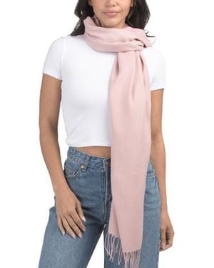 Marshalls Pashmina Scarf For - White