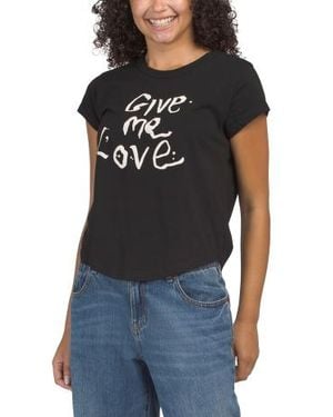 Marshalls Woop Hc Give Me Love T-Shirt For - Black