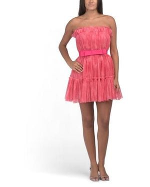 Marshalls Petra Tiered Cocktail Mini Dress For