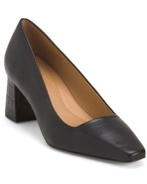Marshalls Leather Amelia Heels For - Black