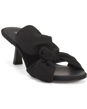 Marshalls Diana Kitten Heeled Sandals For - Black