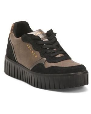 Marshalls Leather Sneakers For - Black