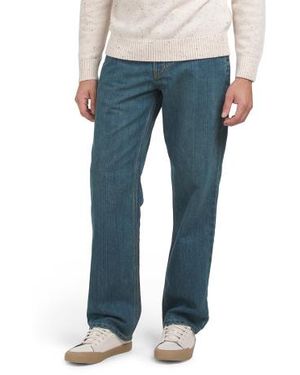 Marshalls Relax Fit 5 Pocket Jeans For - Blue