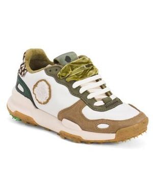 Marshalls Leather Chacrona Hiking Sneakers For - Metallic