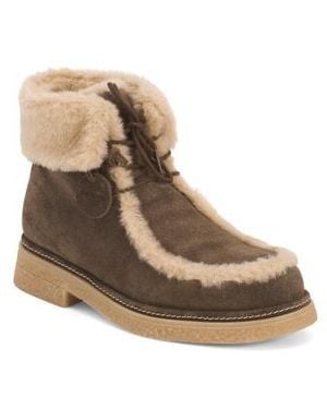 Marshalls Suede Bari Cozy Booties For - Brown