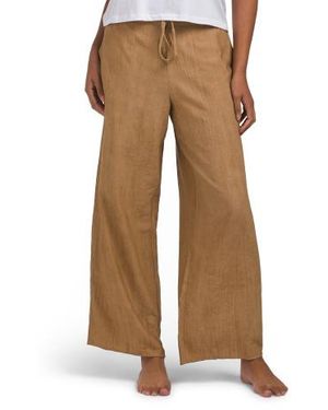 Marshalls Terra Foil Crinkle Pants For - Natural