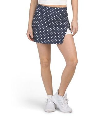 Marshalls Butter Soft Polka Dot Skort For - Blue