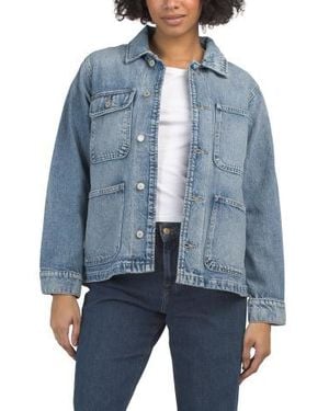 Marshalls Barn Jacket With Pockets For - Blue