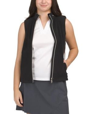 Marshalls Maxima Vest With Quilted Panels For - Black