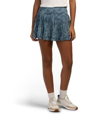 Marshalls Upf 50 Pleated Mini Skirt For - Blue