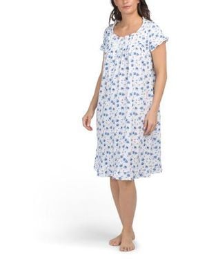 Marshalls Belle Blossoms Nightgown For - Blue