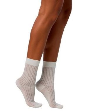 Marshalls Striped Socks For - Brown